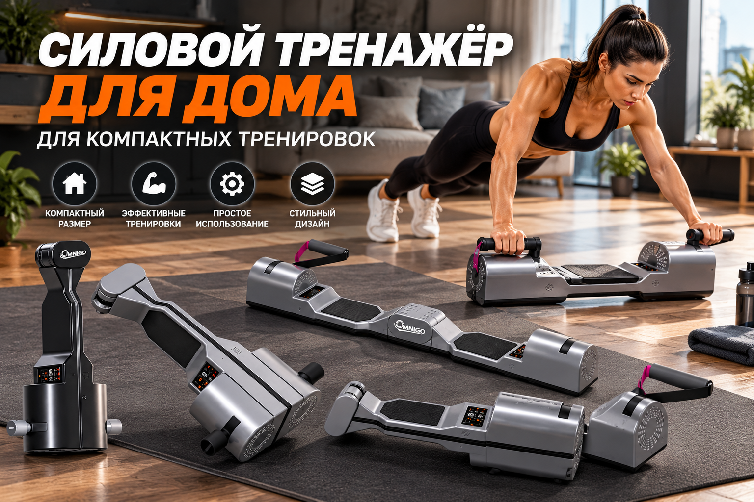 Силовой тренажёр для дома: как выбрать систему для регулярных тренировок